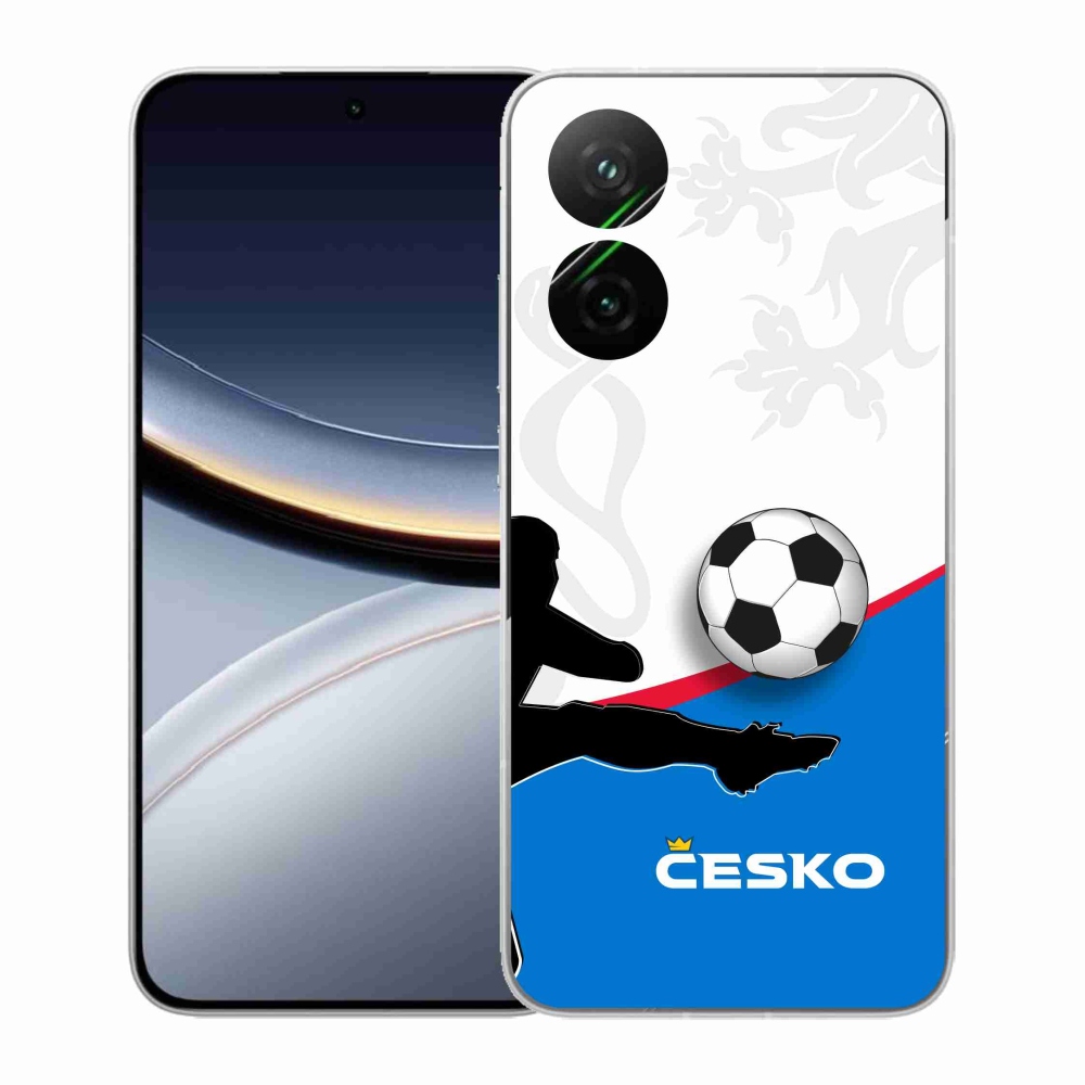 Gél borítás mmCase a Xiaomi Poco F7 5G - futball Csehország 3
