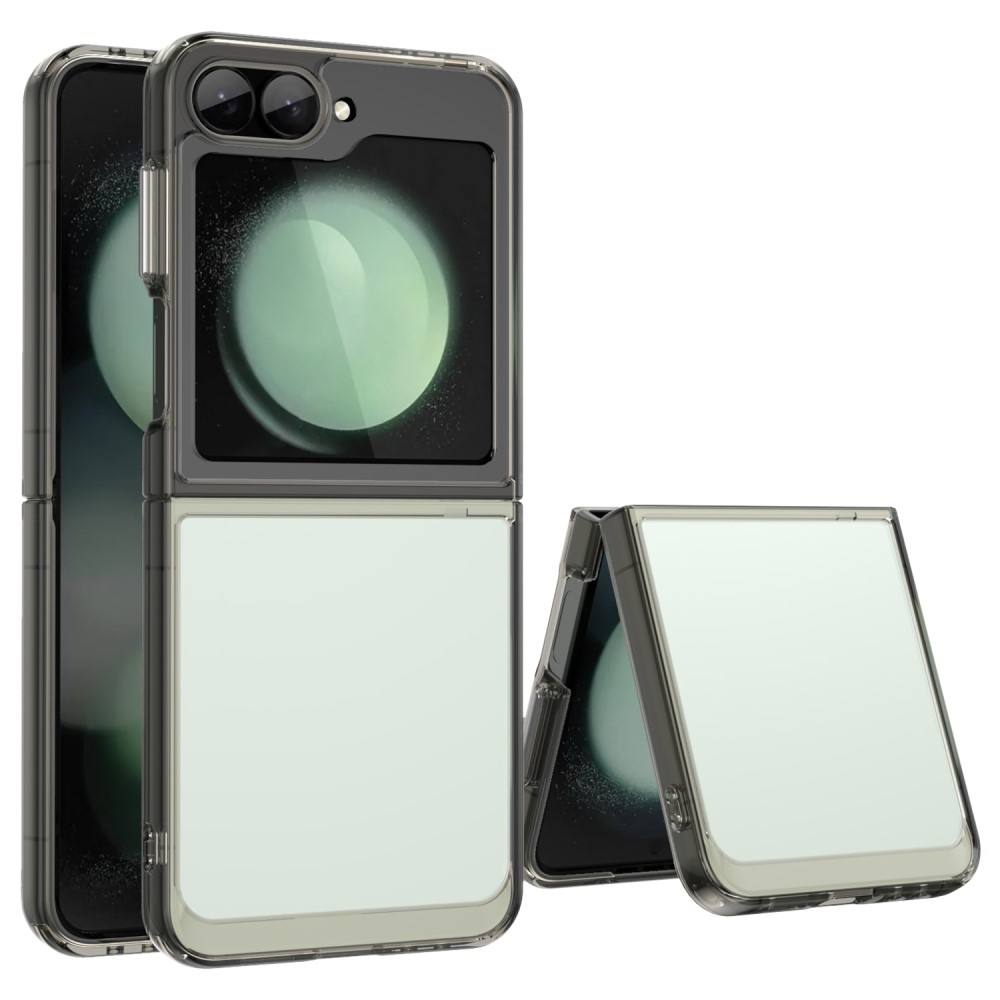 Gél tok kemény hátlappal Samsung Galaxy Z Flip6 5G készülékhez - szürke