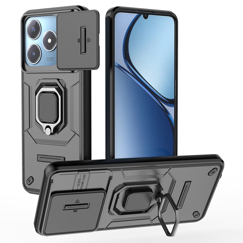 Lencseálló borítás a Realme C61/C63 készülékhez - fekete