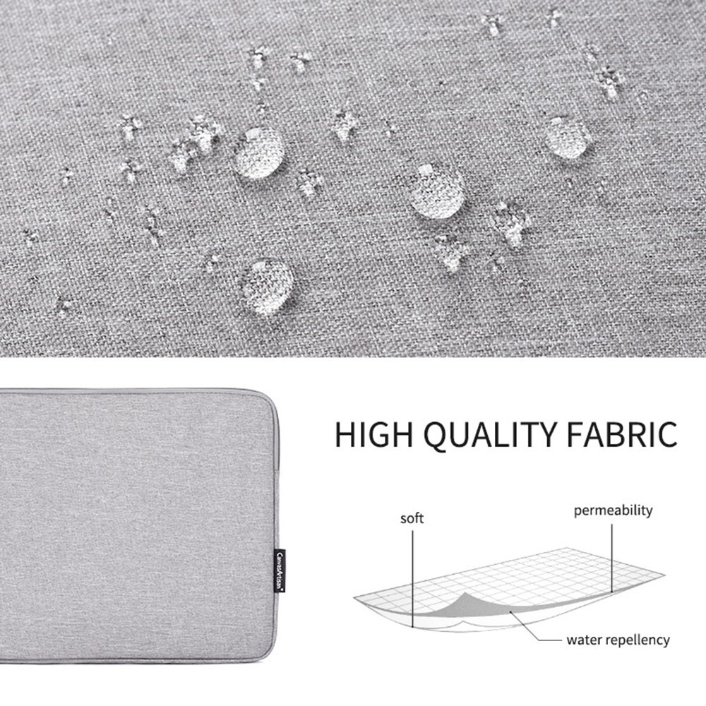 CANVA Shock univerzális táblagép/notebook tok 12 hüvelykig - szürke