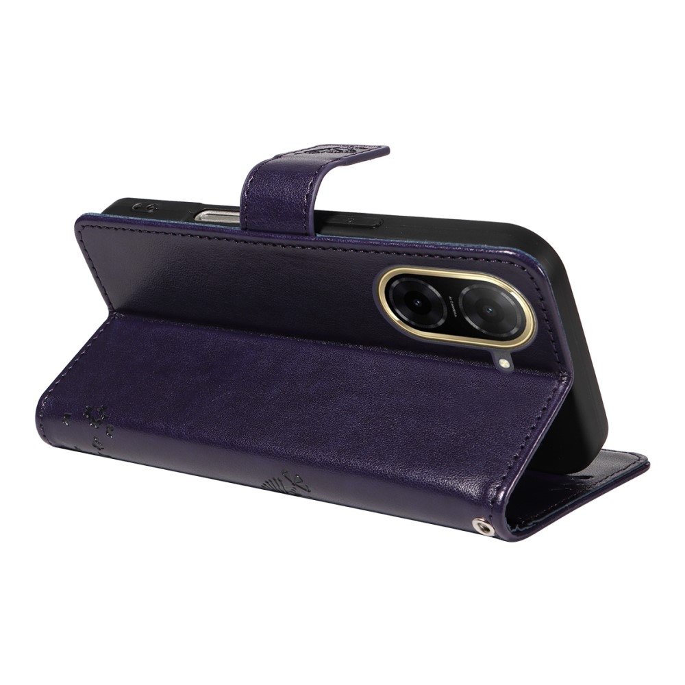 Fák könyve tok Xiaomi Redmi A5 (173.45x79.35x8.45mm) - sötétlila