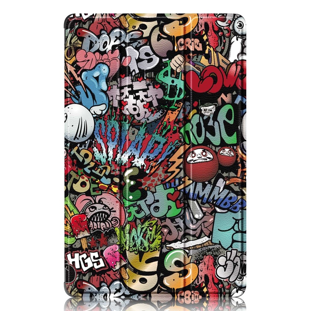 Patte intelligens záró tok Lenovo Tab P11 (2. Gen) - graffiti