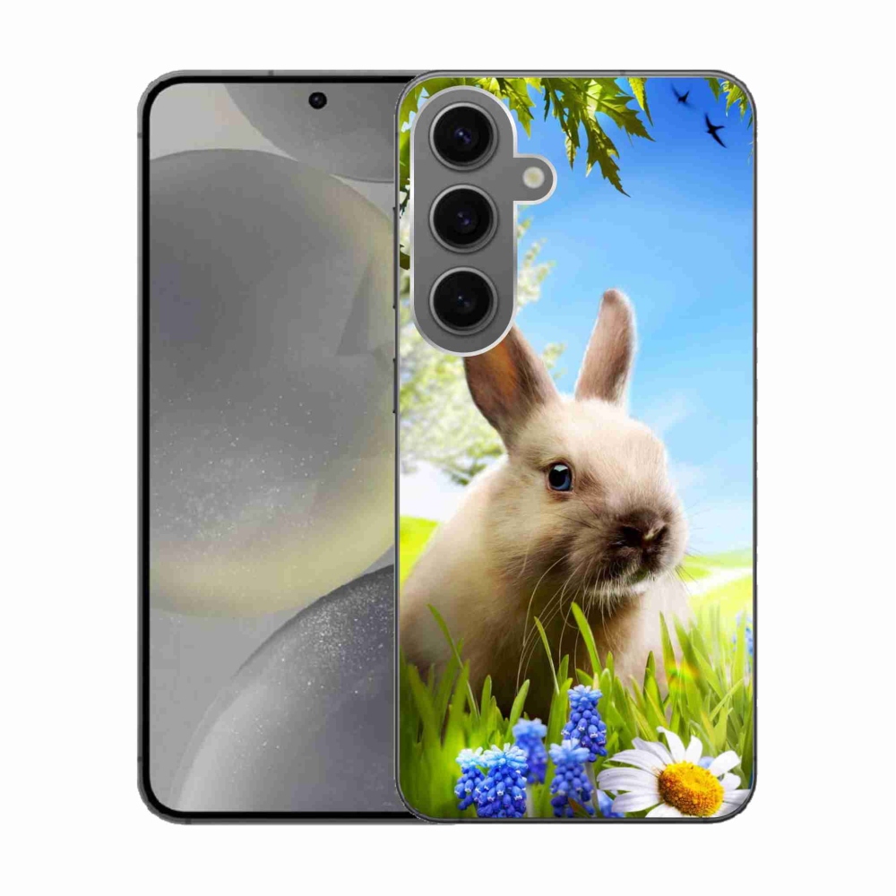 Gél védőhuzat mmCase Samsung Galaxy S24 készülékhez - nyuszi