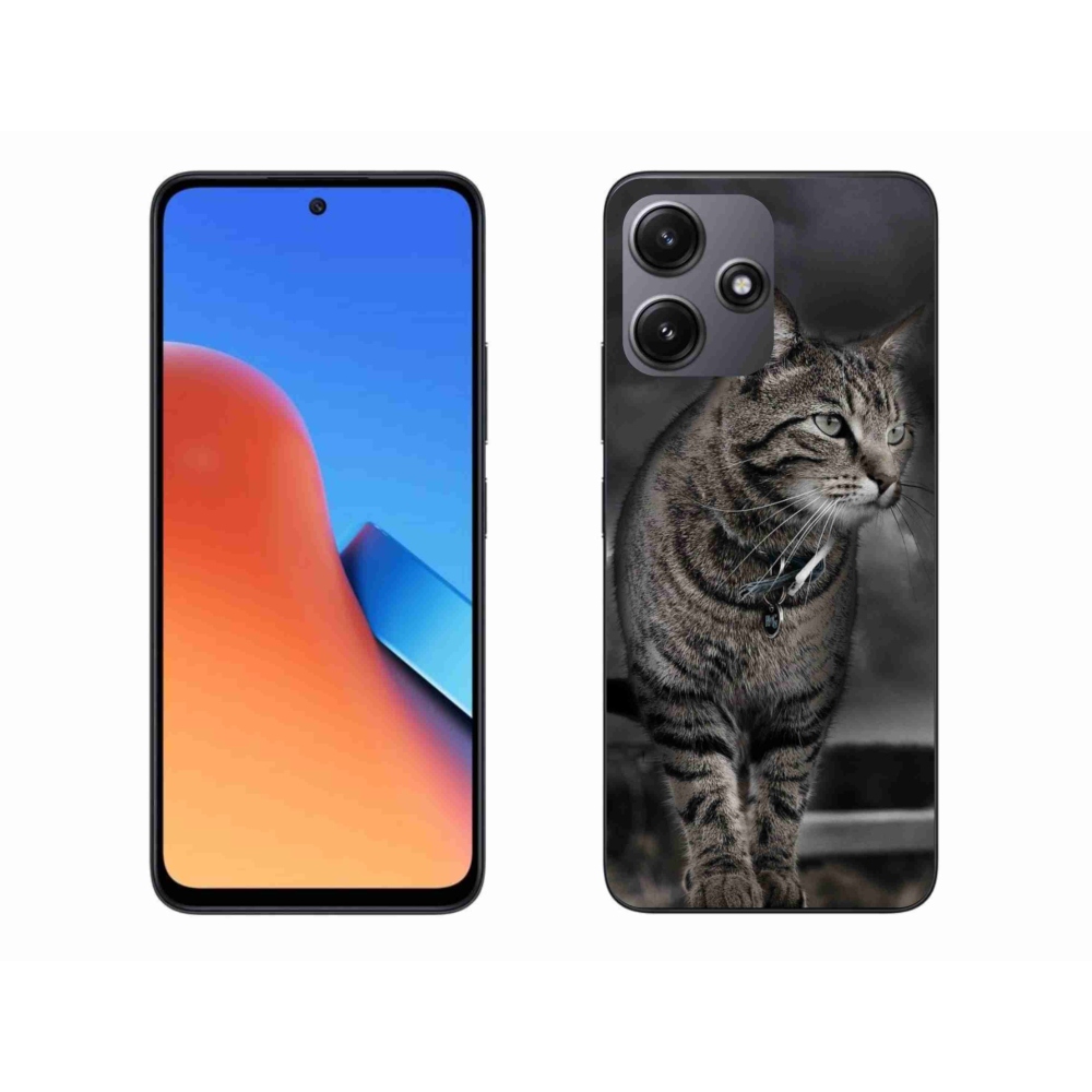 Gél borítás mmCase a Xiaomi Redmi 12 5G számára - macska
