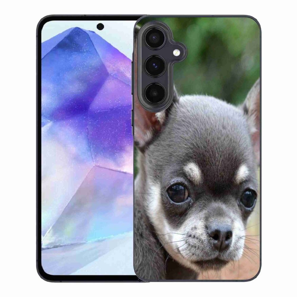 Gél tok mmCase a Samsung Galaxy A55 5G készülékhez - chihuahua