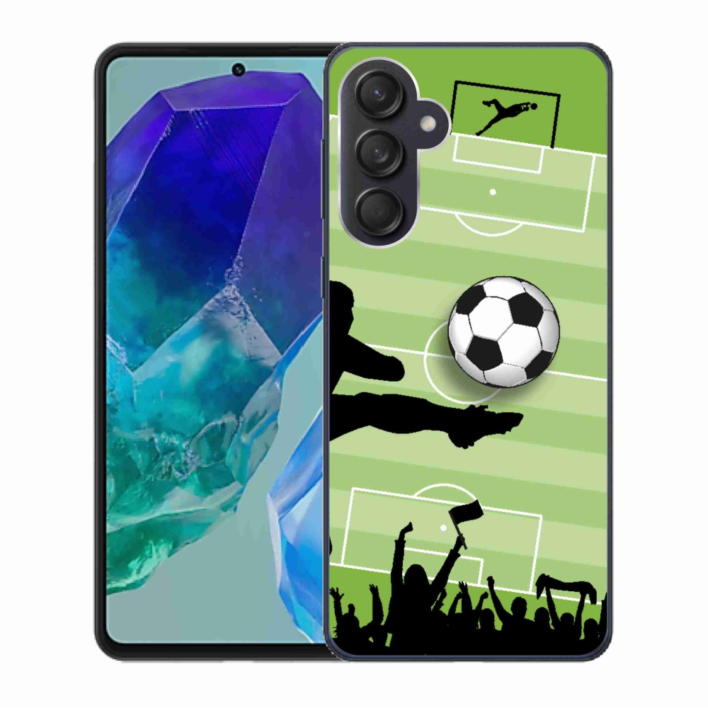 Gél borítás mmCase Samsung Galaxy M55 5G - futball 3
