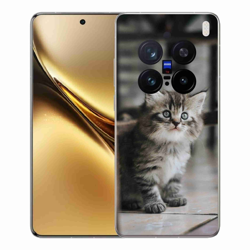 Zselés borítás mmCase a Vivo X200 Pro 5G készülékhez - cica