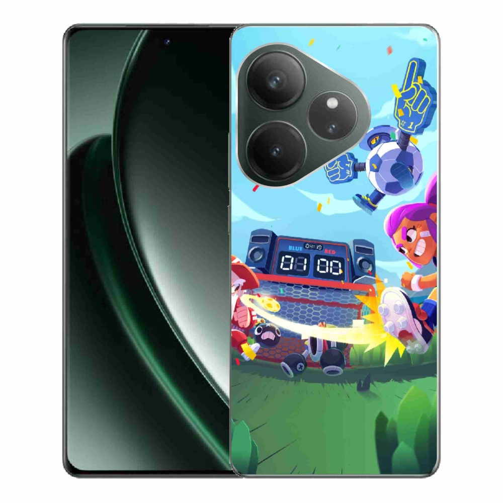 Gél borítás mmCase a Realme GT 6 5G/GT 6T 5G - verekedés csillagok 1