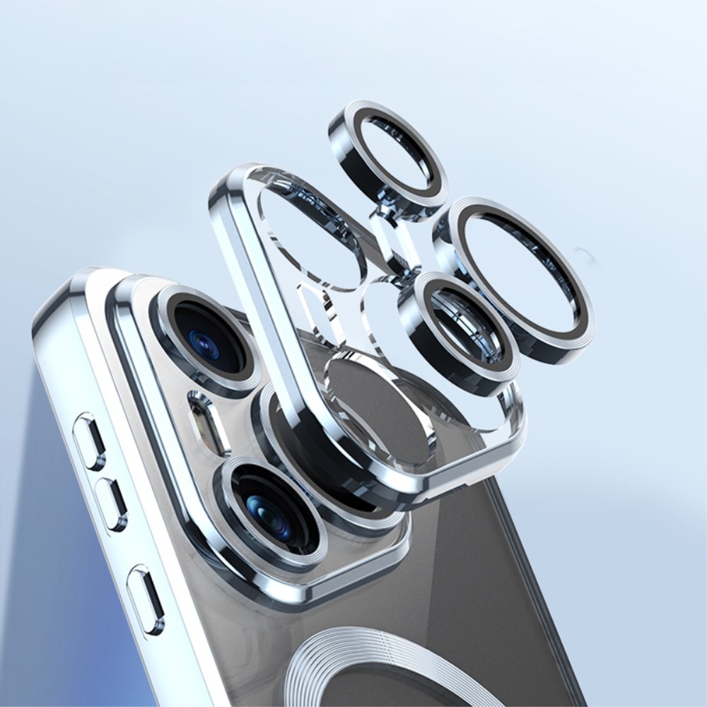 Zselés tok kameravédelemmel és MagSafe támogatással a Huawei Pura 70 készülékhez - kék