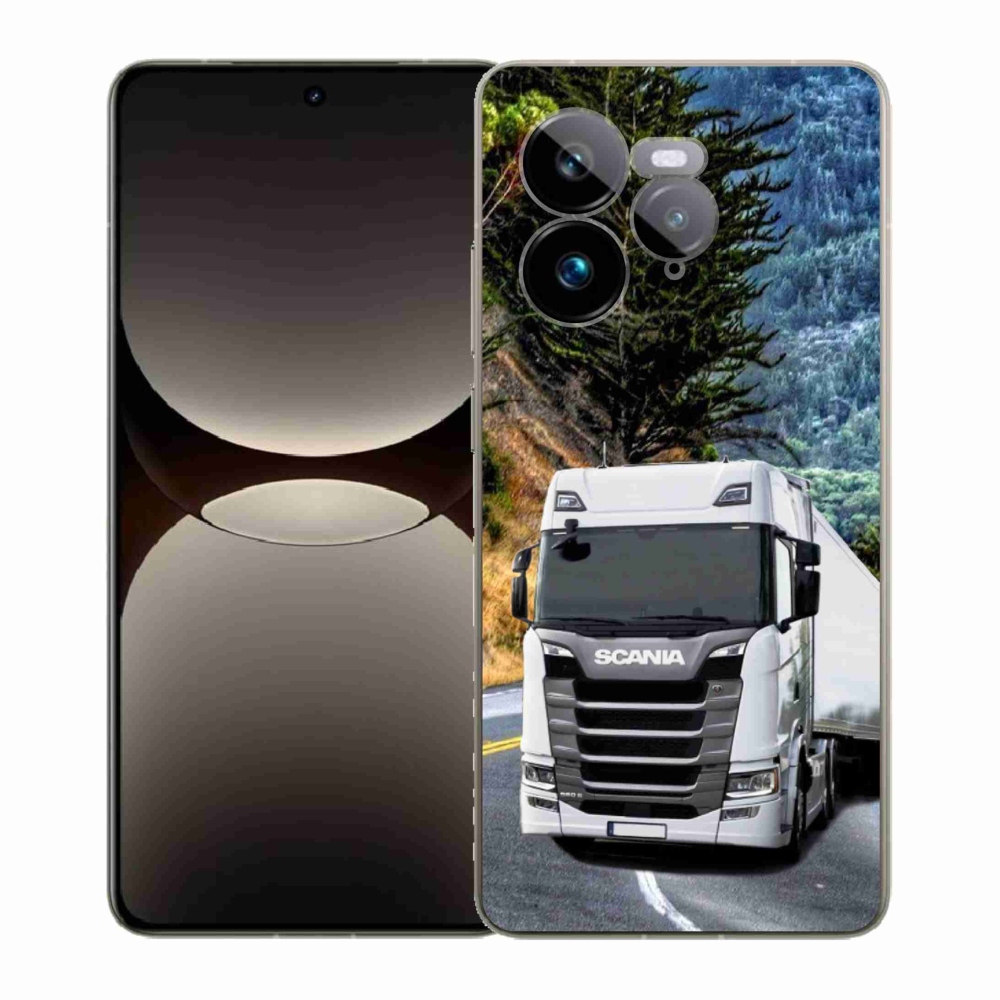 Gél borítás mmCase a Realme GT 7 Pro 5G készülékhez - teherautó 1