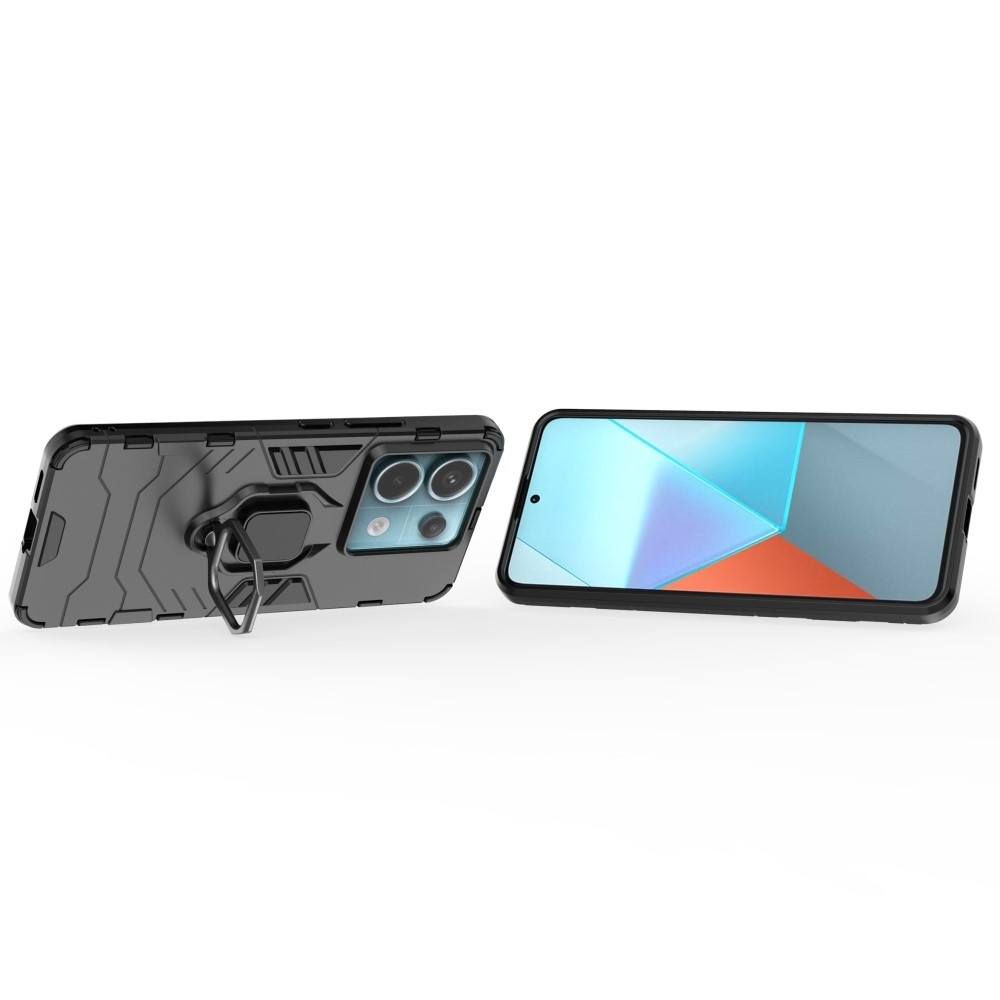 Guardy tartós borító a Xiaomi Redmi Note 13 Pro 5G/Poco X6 5G számára - fekete