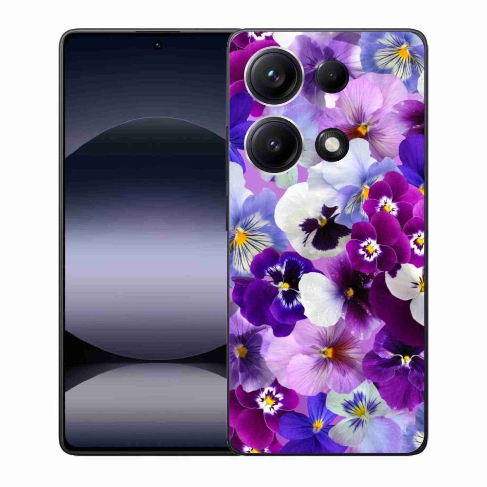 Gél borító mmCase a Xiaomi Redmi Note 14S-hez - virágok 9