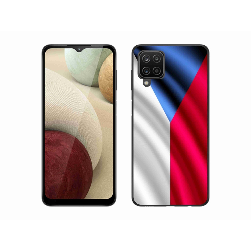 Zselés borítás mmCase Samsung Galaxy M12 - cseh zászlóhoz