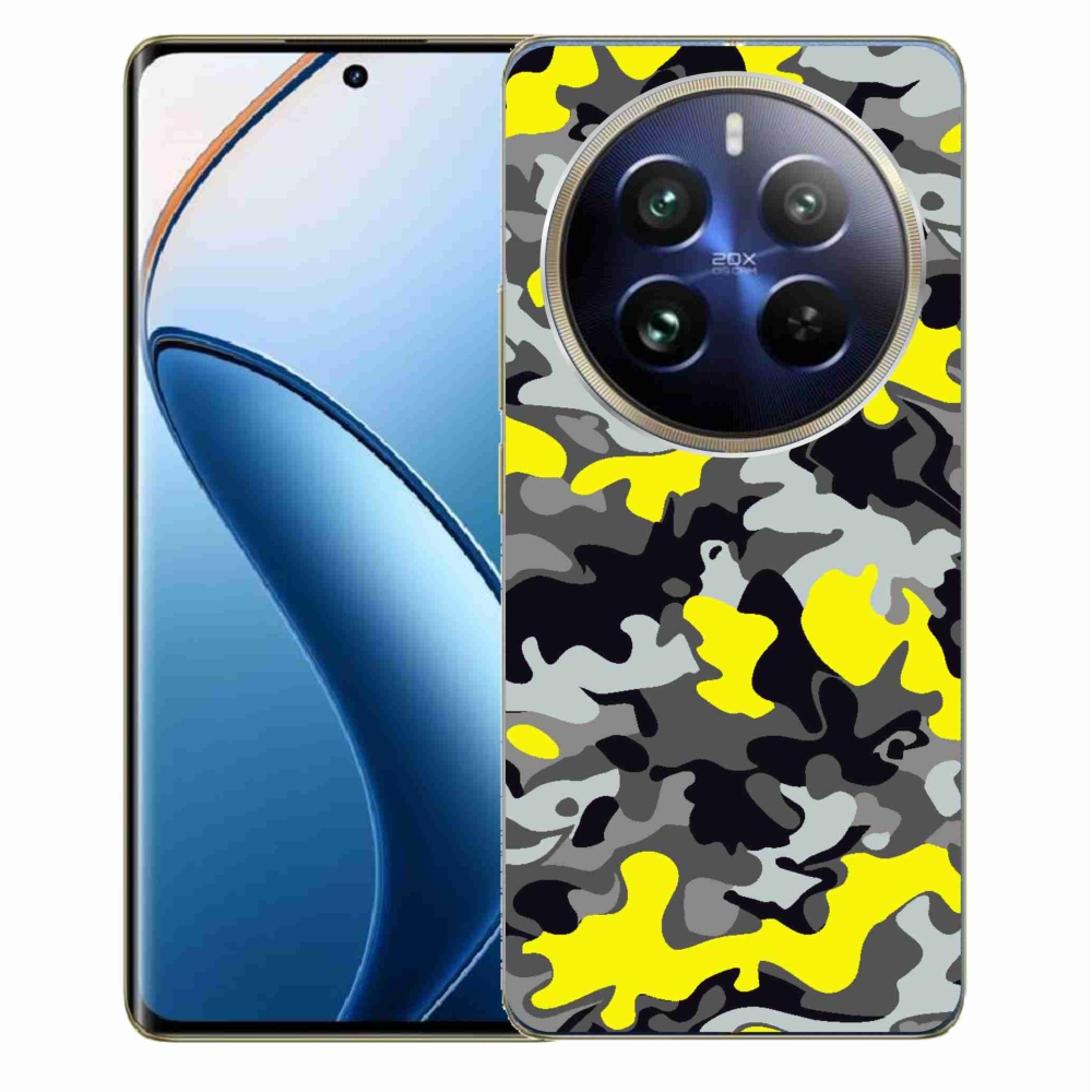 Gél borítás mmCase a Realme 12 Pro 5G/12 Pro+ 5G számára - álcázó mintázat 6