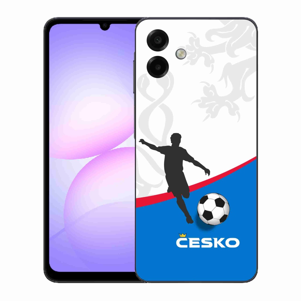 Gél borítás mmCase Samsung Galaxy A07 4G - futball Csehország 1