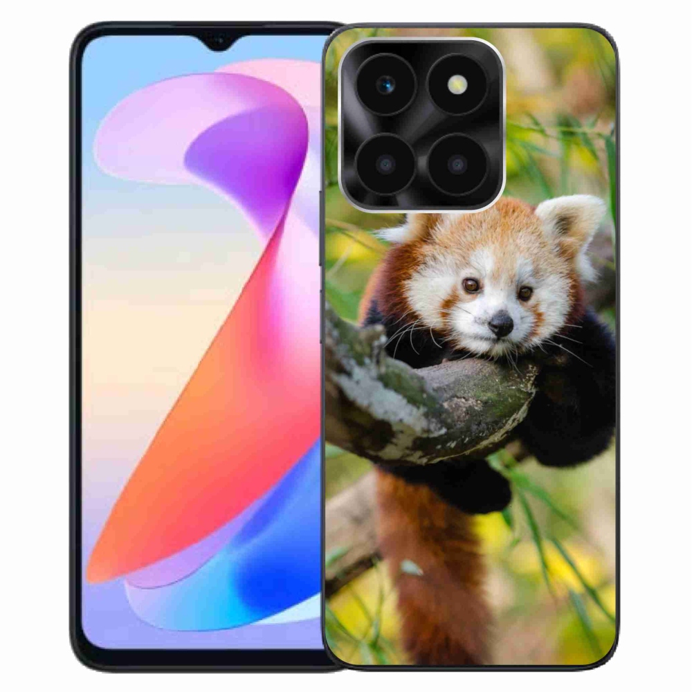 Zselés borítás mmCase a Honor X6a készülékhez - panda piros