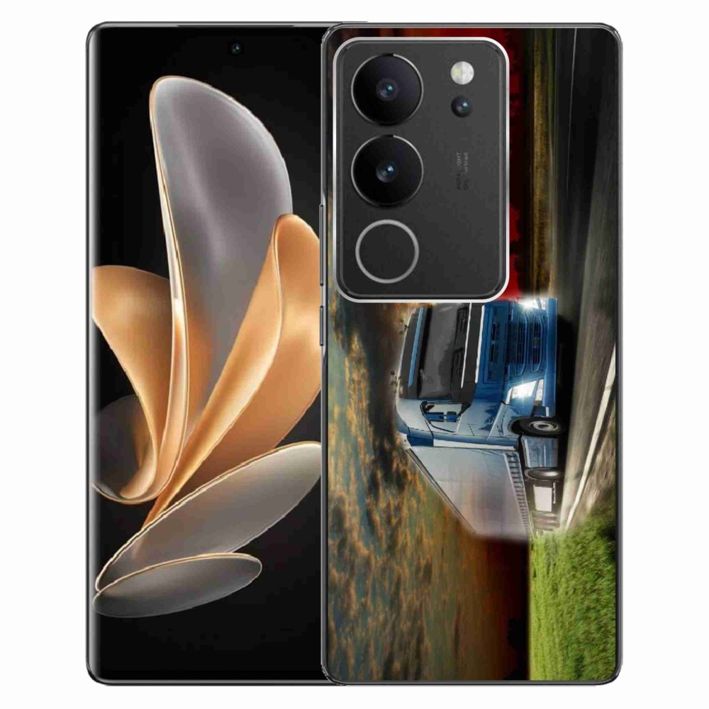 Gél borítás mmCase a Vivo V29 5G készülékhez - teherautó 4