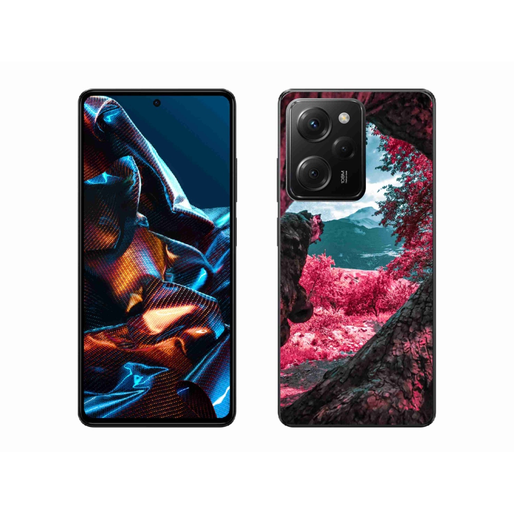 Gél borítás mmCase a Xiaomi Poco X5 Pro 5G számára - hegyi kilátás