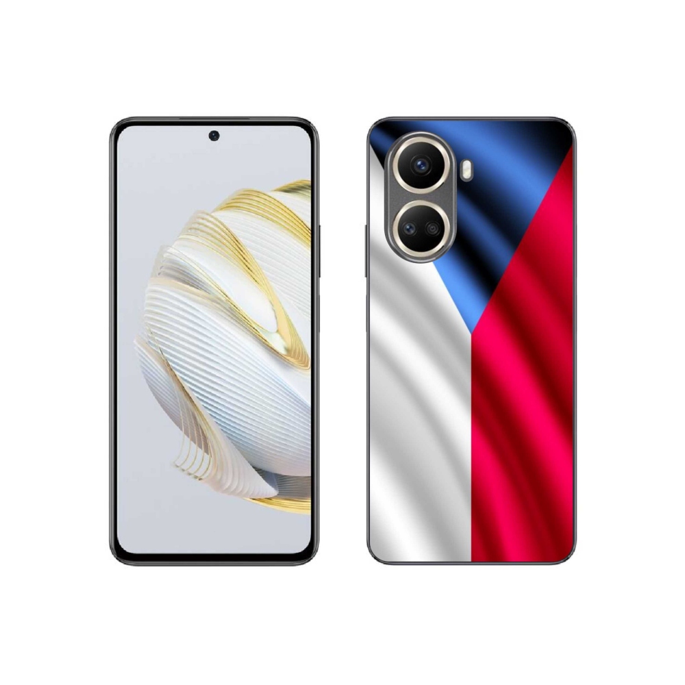 Gél borító mmCase mobiltelefonhoz Huawei Nova 10 SE - cseh zászló