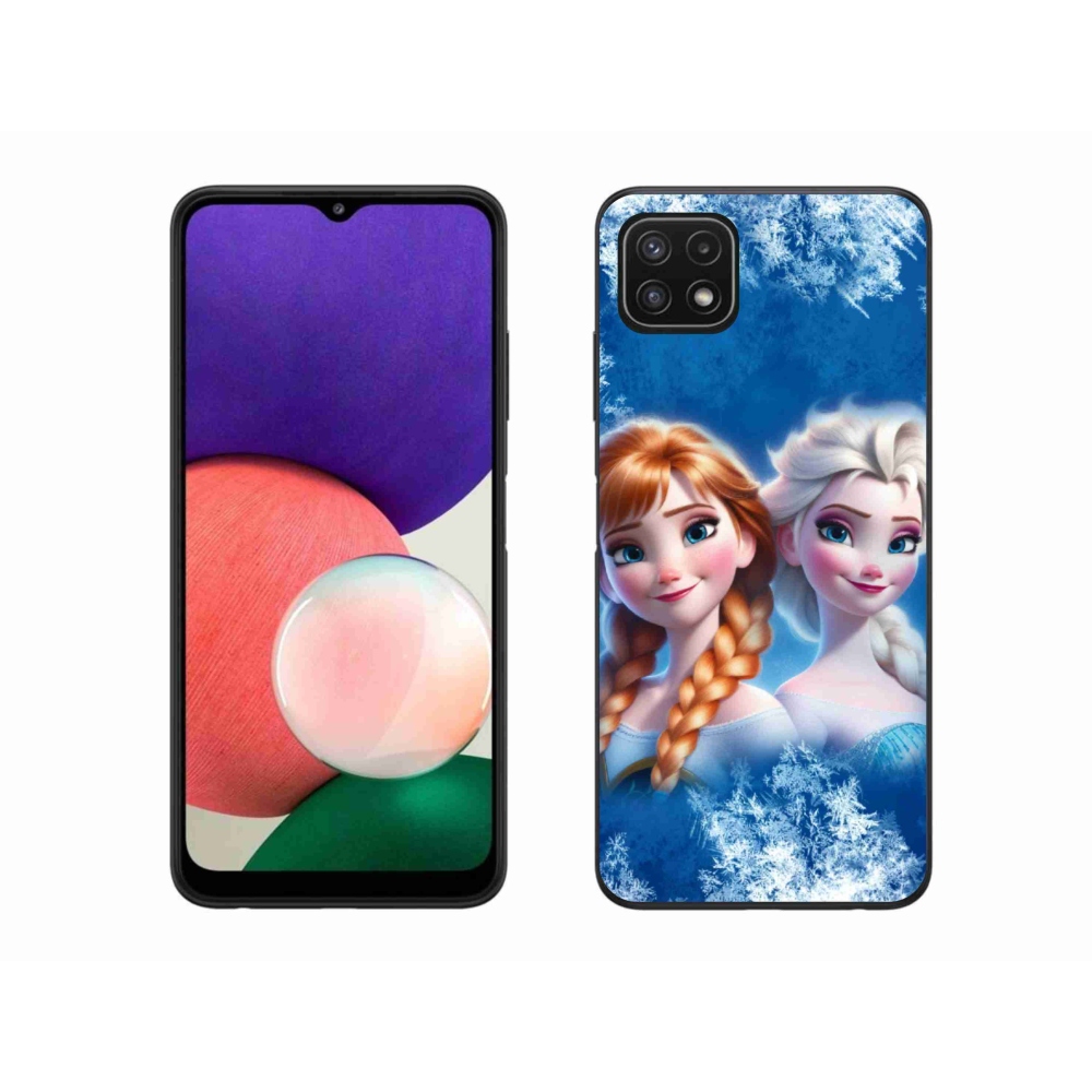 Zselés borítás mmCase Samsung Galaxy A22 5G - Ice Kingdom 2