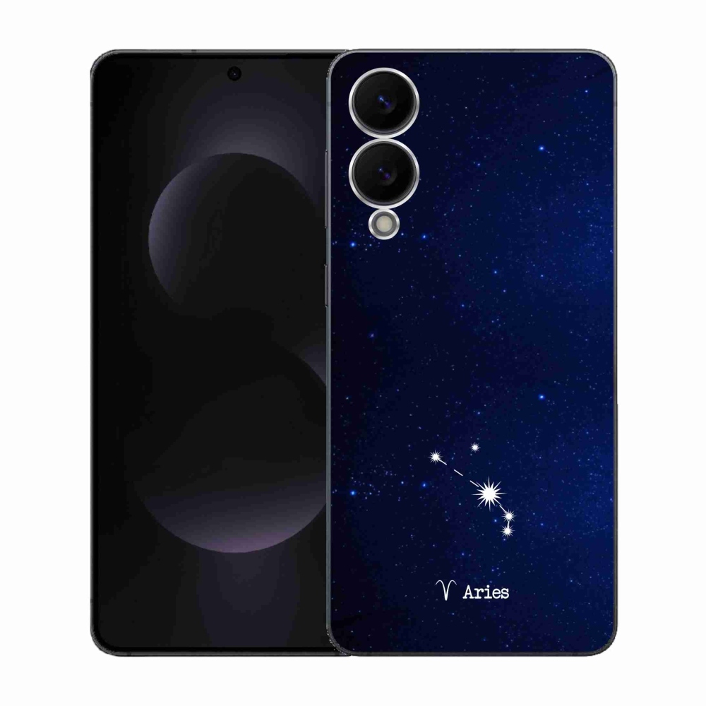 Gél borítás mmCase Samsung Galaxy S25 Edge készülékhez - Kos csillagkép