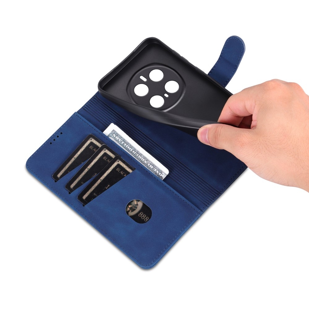 AZNS tok könyv tok Honor Magic 7 Pro 5G - kék