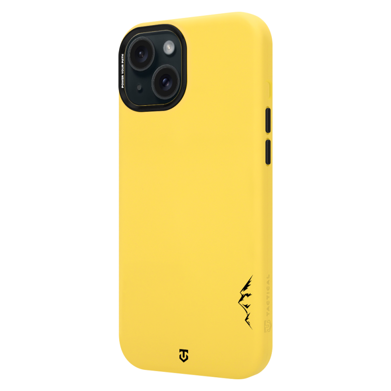 Tactical MagForce Velvet Smoothie 2.0 tok az Apple iPhone 15-hez, banánszínű
