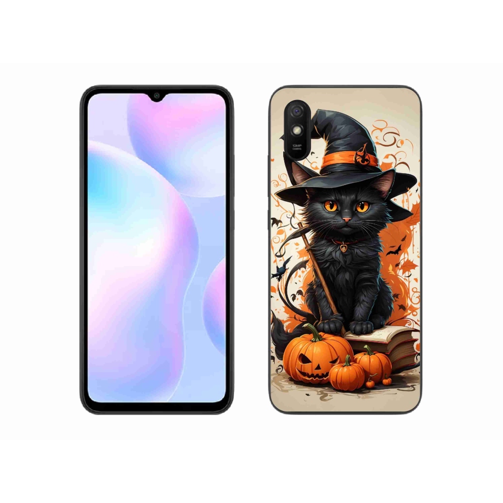 Gél borítás mmCase a Xiaomi Redmi 9AT-hoz - macskavarázsló