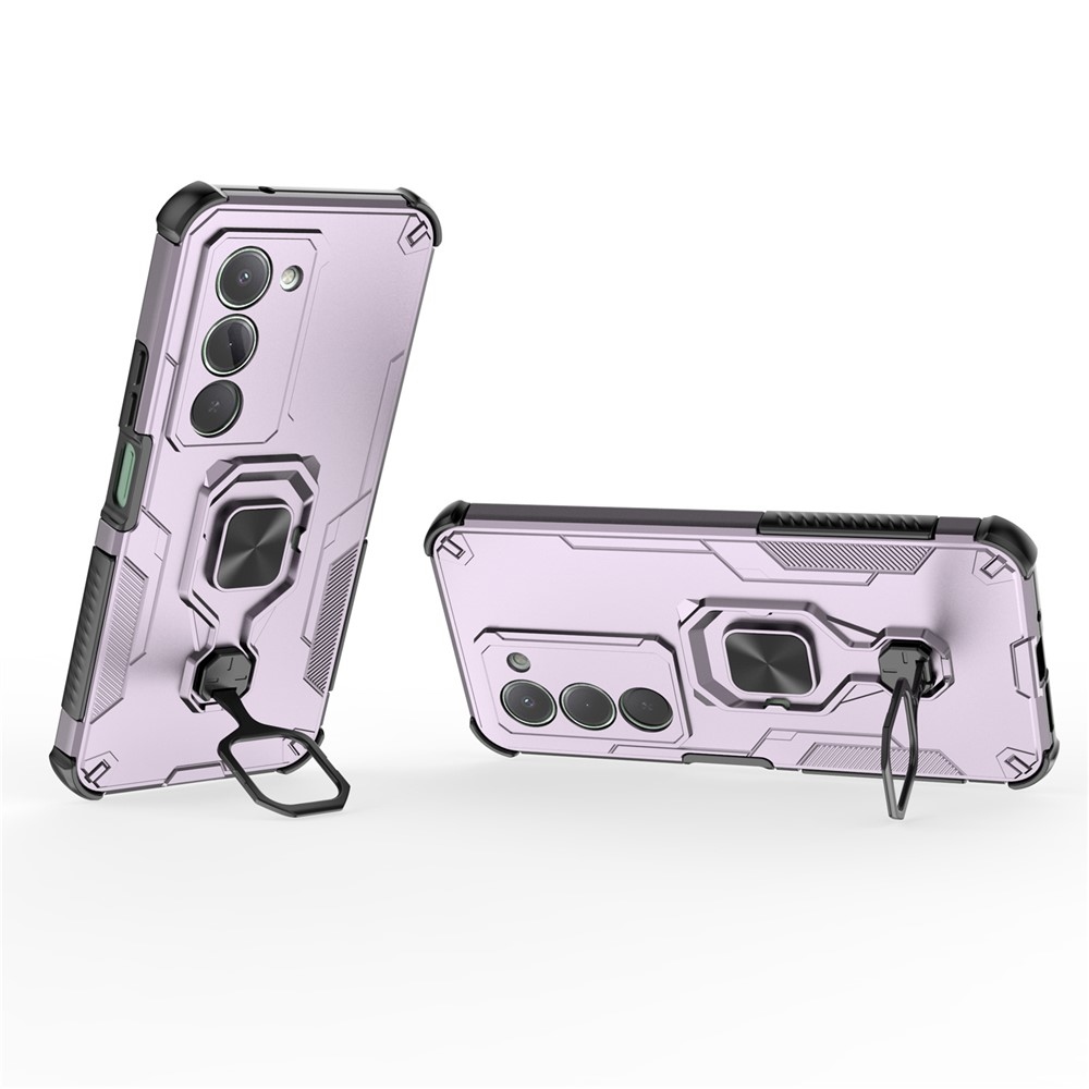 Gyűrűálló borítás a Xiaomi Redmi 15 5G (169mm) készülékhez - lila