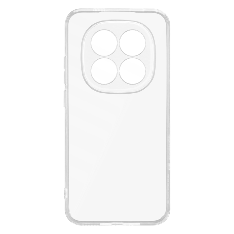 Taktikai TPU tok Xiaomi Redmi Note 15 Pro+ készülékhez, átlátszó