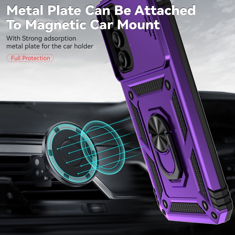 Csúszásálló borítás Samsung Galaxy A35 5G készülékhez - lila