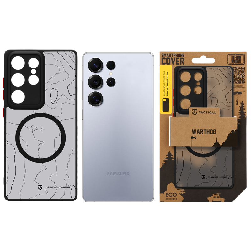 Tactical MagForce Warthog tok a Samsung Galaxy S25 Ultra Asphalt modellhez