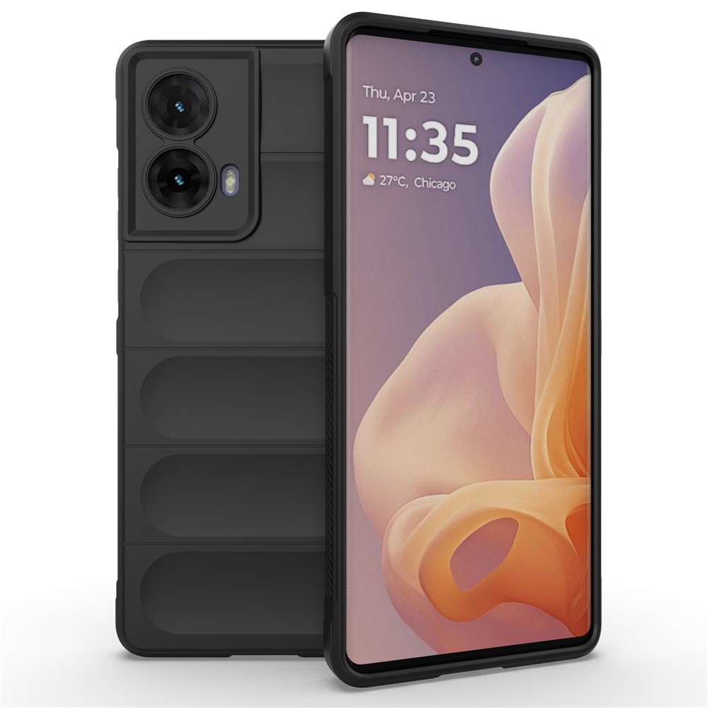 Rugg tartós zselés tok Motorola Moto G85 5G - fekete