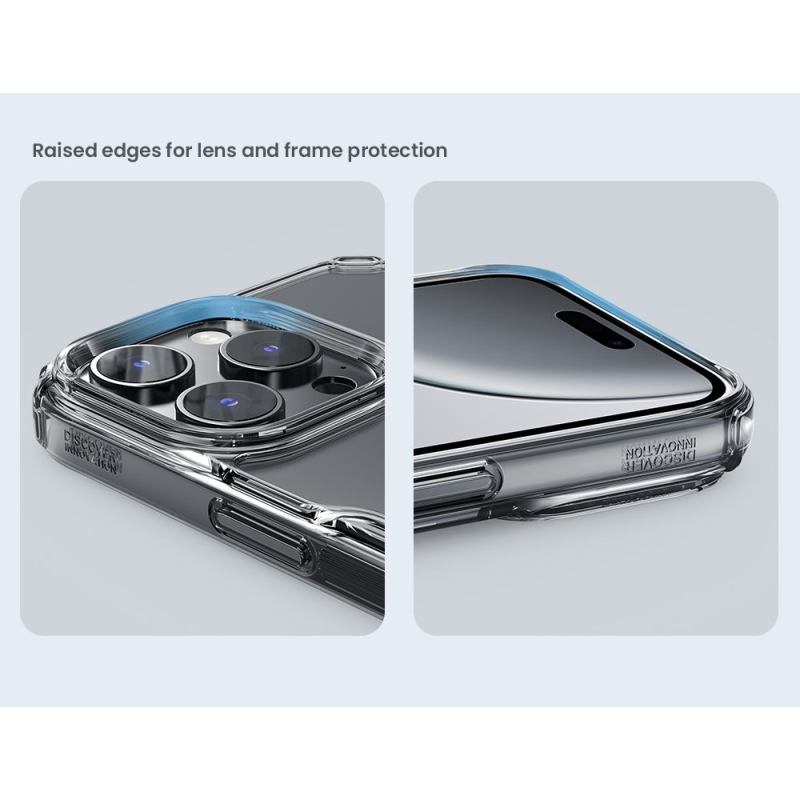 Nillkin Nature TPU PRO mágneses borítás Apple iPhone 16 Pro Max készülékhez Átlátszó