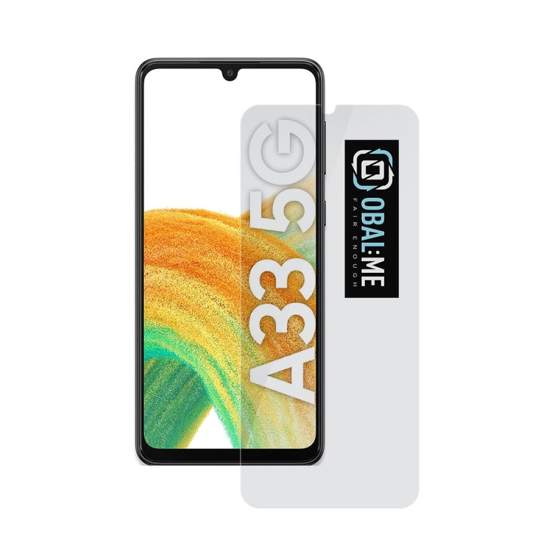 Cover:Me 2.5D edzett üveg a Samsung Galaxy A33 5G számára Tiszta