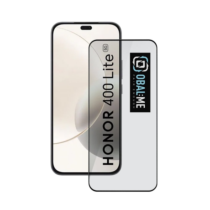Csomag:ME 5D edzett üveg a Honor 400 Lite-hoz Fekete