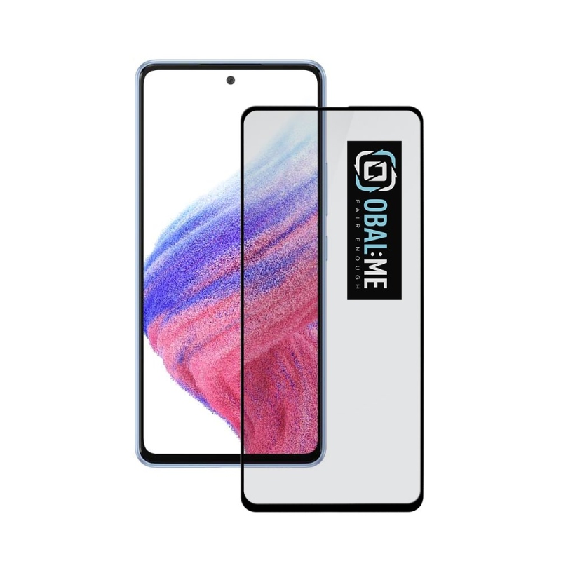 Cover:Me 5D edzett üveg Samsung Galaxy A52/A52 5G/A52s 5G/A53 5G fekete
