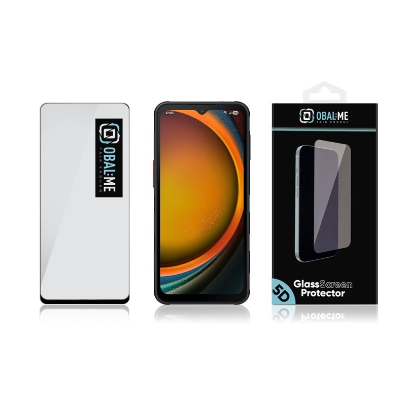 CSOMAG:ME 5D edzett üveg Samsung Galaxy Xcover7 Pro Fekete