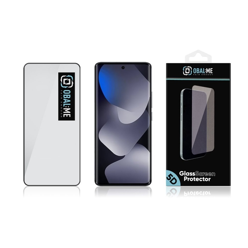 CSOMAG:ME 5D edzett üveg Xiaomi Redmi Note 15 4G/5G/Poco M8 5G Fekete