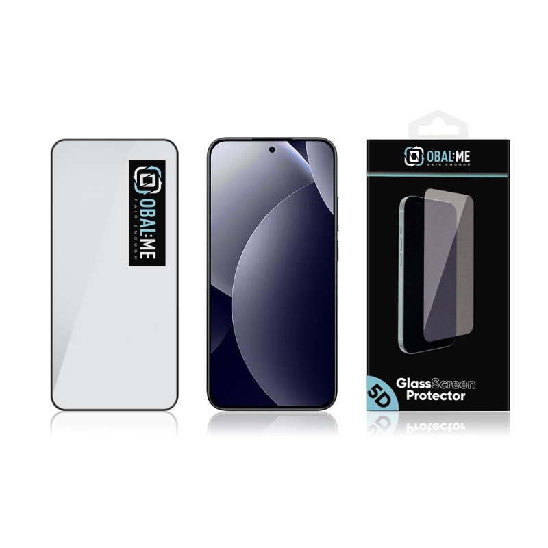 CSOMAG:ME 5D edzett üveg Xiaomi Redmi Note 15 Pro 5G Fekete