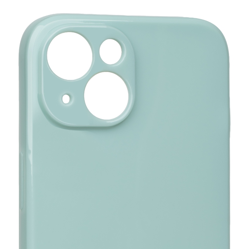 TOK: ME Glossy tok az Apple iPhone 15-hez, menta színű