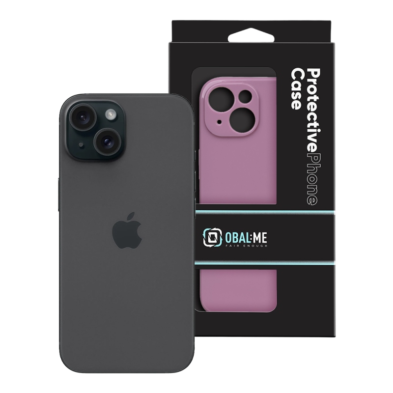 TOK: ME Glossy tok az Apple iPhone 15-hez, Orchid színben