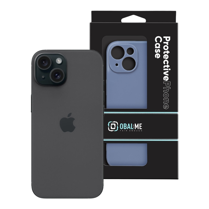 TOK: ME Glossy tok az Apple iPhone 15-hez, Periwinkle színben