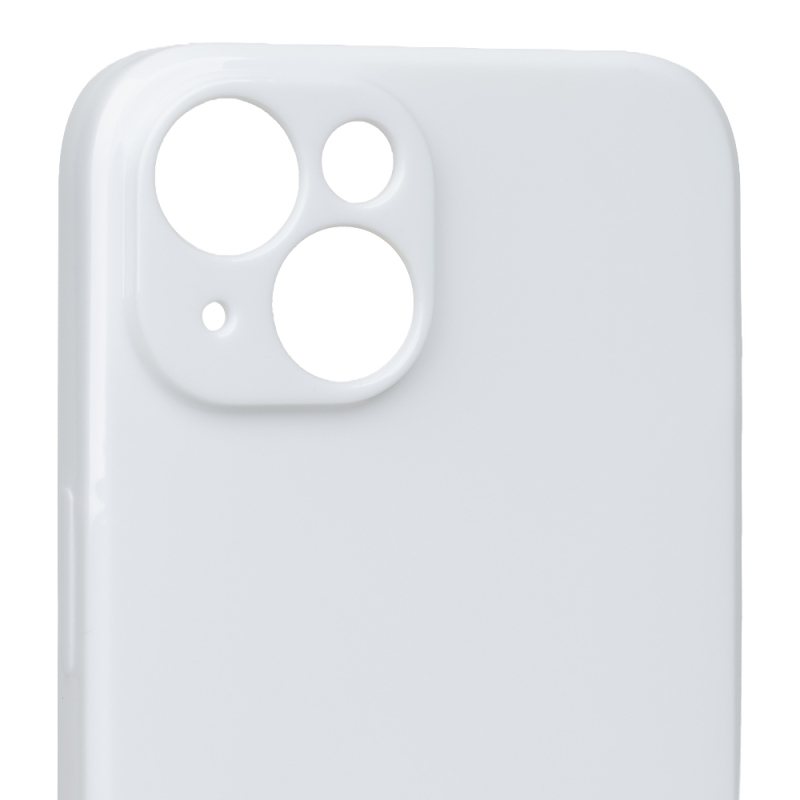 TOK: ME Glossy tok az Apple iPhone 15-hez, fehér
