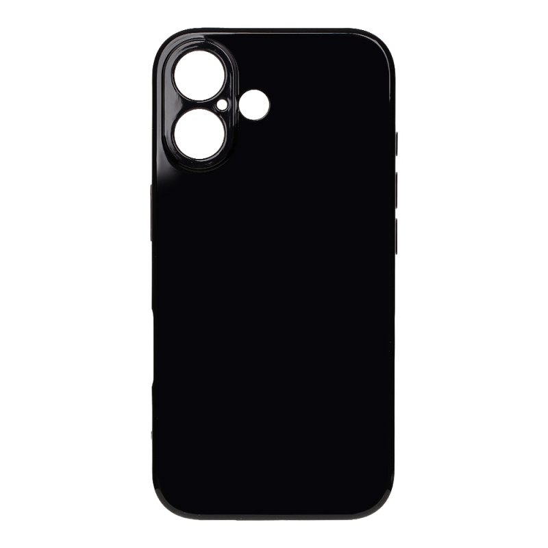 TOK: ME Glossy tok az Apple iPhone 16-hoz, fekete
