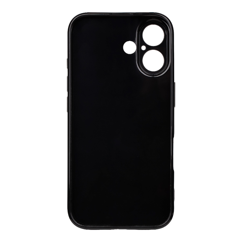 TOK: ME Glossy tok az Apple iPhone 16-hoz, fekete