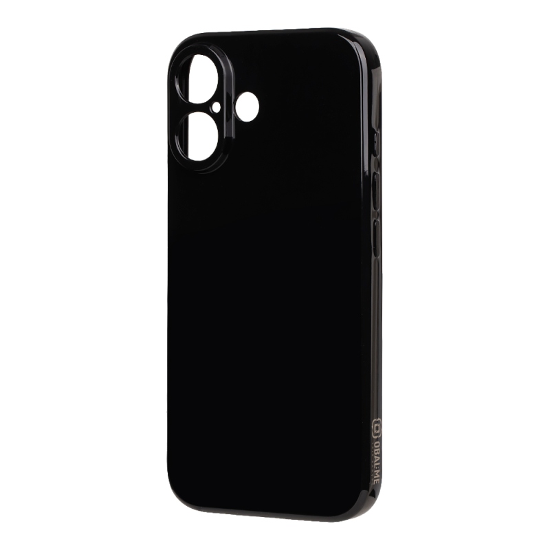TOK: ME Glossy tok az Apple iPhone 16-hoz, fekete