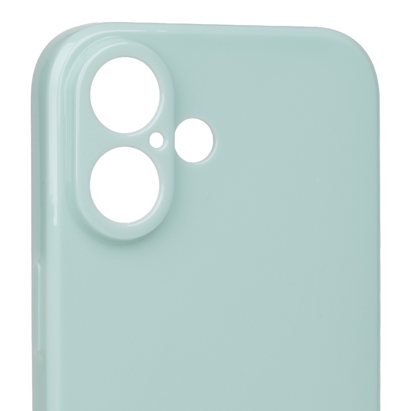 TOK: ME Glossy tok az Apple iPhone 16-hoz, menta színű
