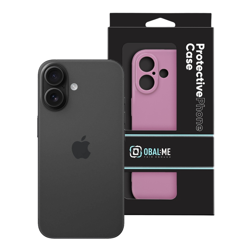 TOK: ME Glossy tok az Apple iPhone 16-hoz, Orchid színben