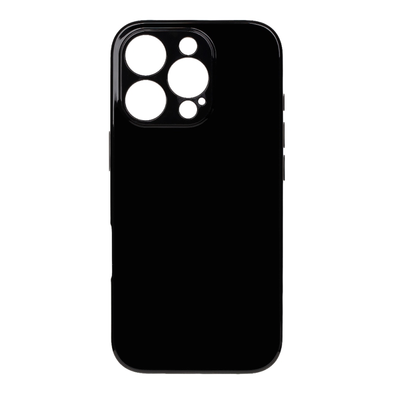 TOK: ME Glossy tok az Apple iPhone 16 Pro-hoz, fekete